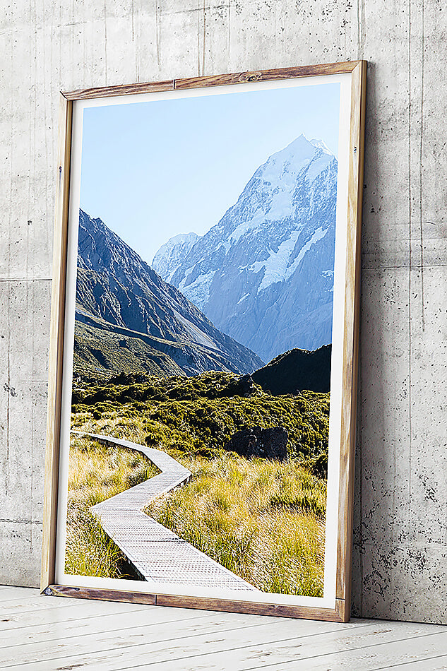 mt cook new zealand south island photography new zealand photographic print photograph of mount cook new zealand travel photography south island