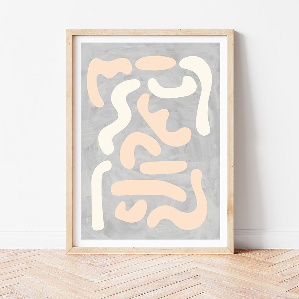 Road Less Travelled / Abstract Print