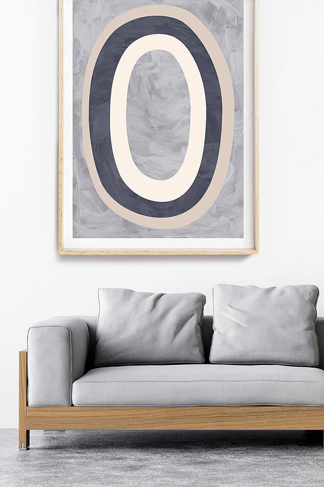 Om Circle III / Abstract Print