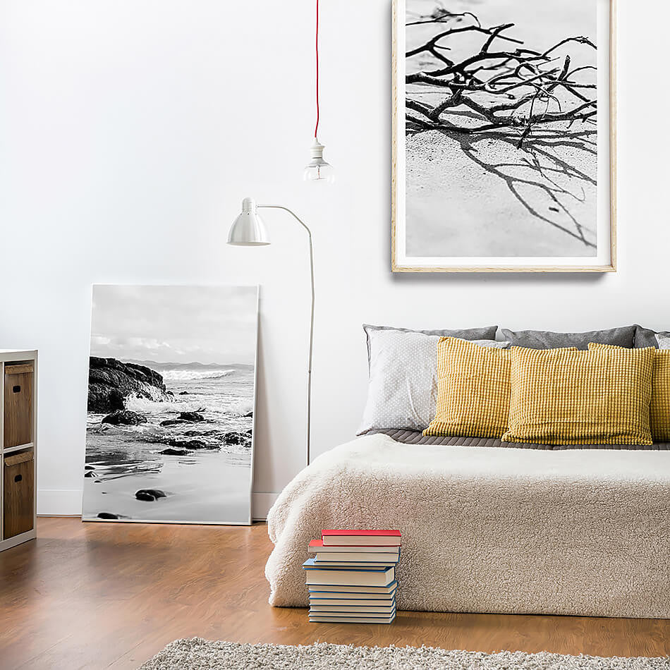 coastal interior black and white art coastal home byron bay photography beach photography black and white art