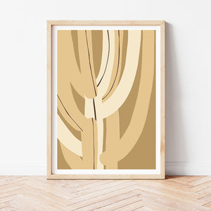 SERENITY CACTUS I ~ Cactus Print, Brisbane