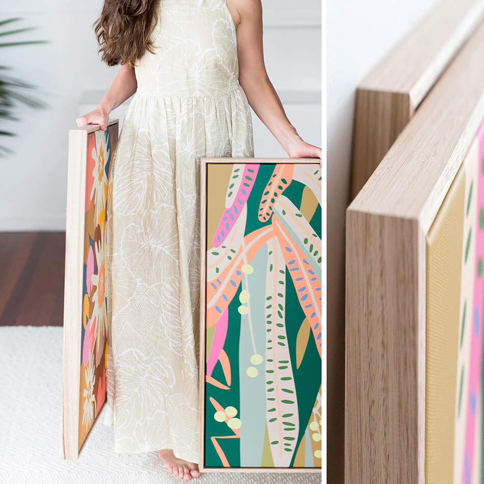 Framed Canvas Prints / Brisbane Artist