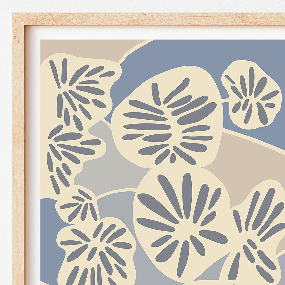 Floral artwork print / LUX BOTANICA Series / Brisbane Artist