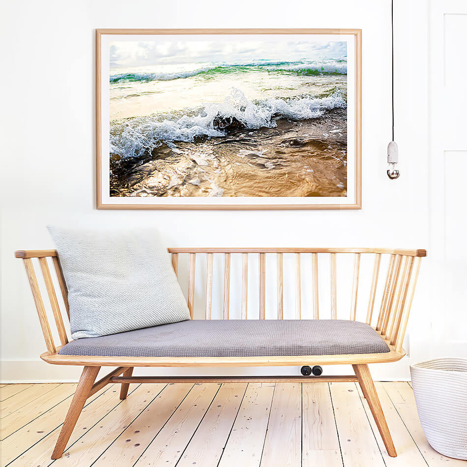 Beach Photography Print / Coastal Interior / Ocean Photography