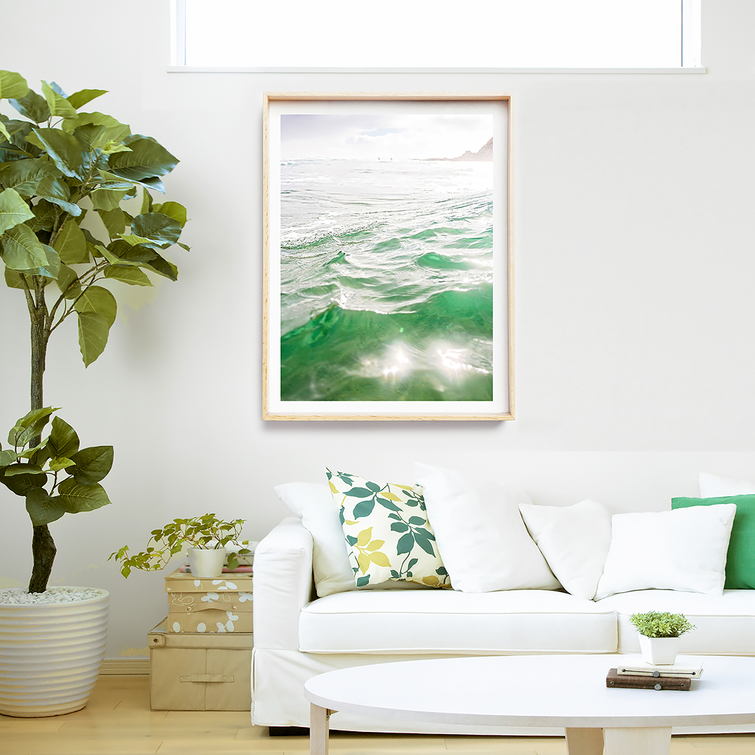 Beach Print, Beach Photography, Byron Bay, Wategos Beach, Travel Photography