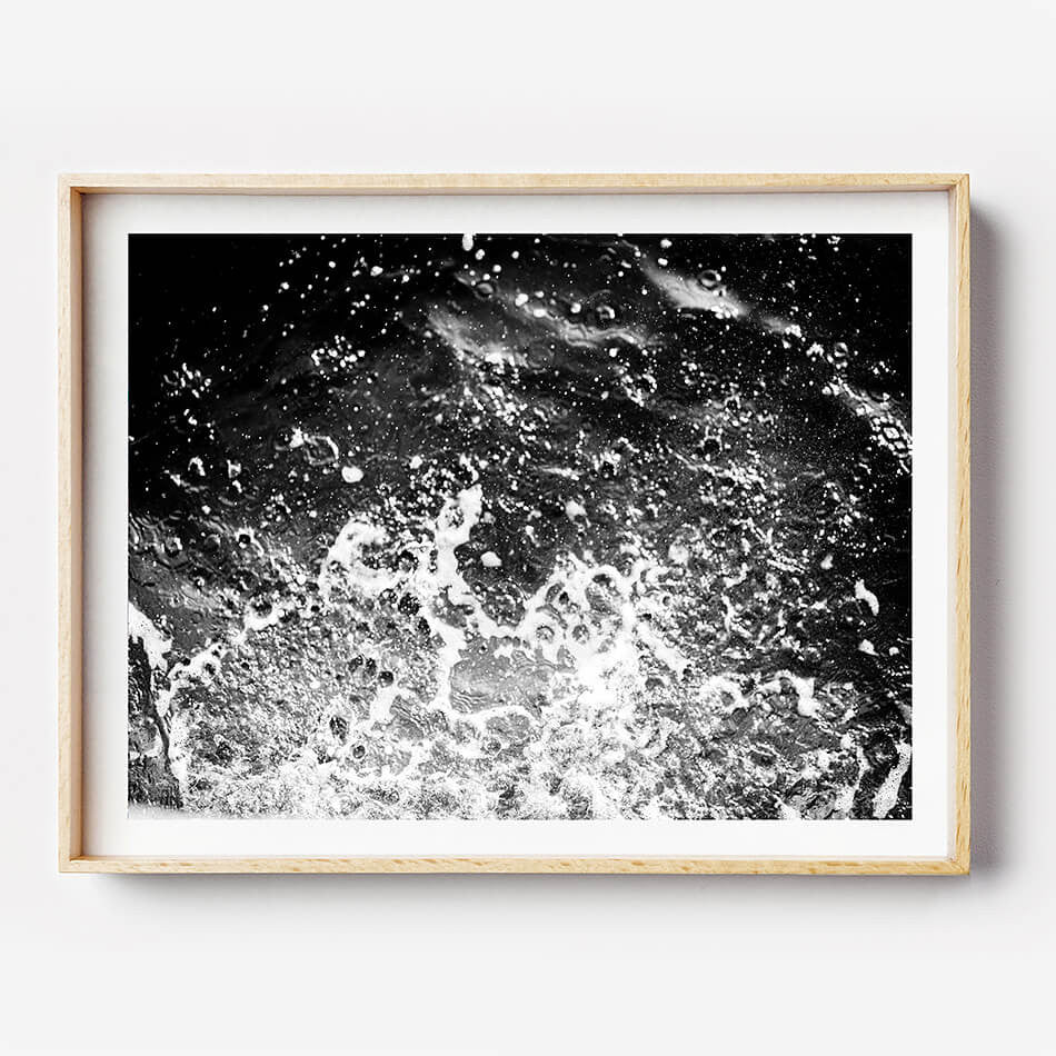 Black and White Interior Art / Monochrome Interior / Black and White