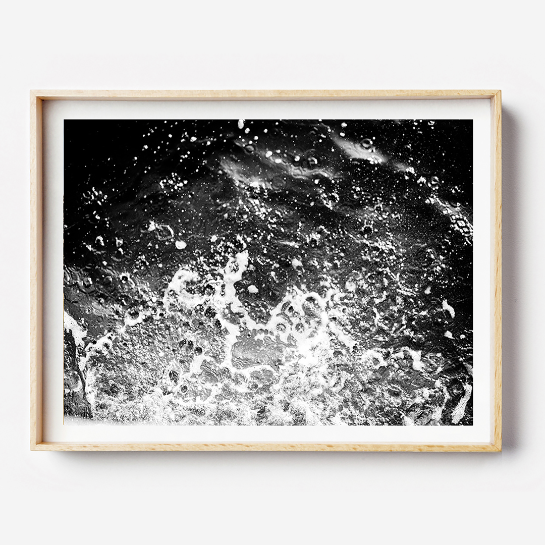 Black and white print / beach print / coastal print / black and white interior