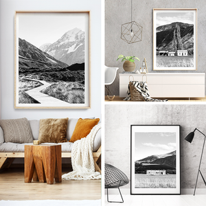 Black and white photography / black and white print / new zealand print
