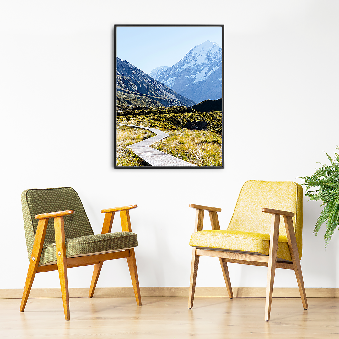 New Zealand Print / Ne Zealand Photography / Mountains Print