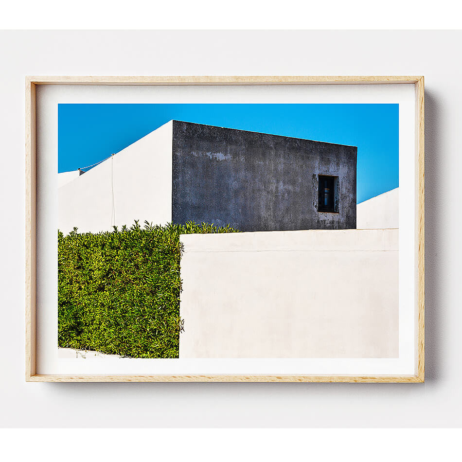 Beach Artwork / Framed Photographic Print / Minorca House