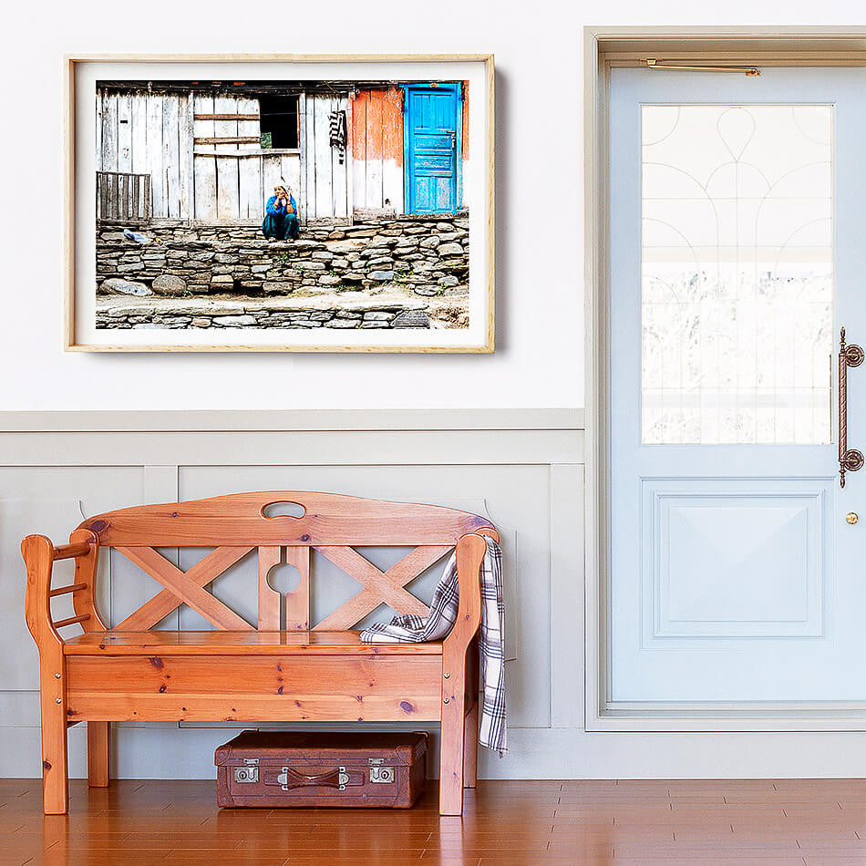 Nepal Photo Print / Travel Photography Print / Nepal Mountains