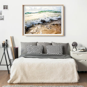 Beach Print / Byron Bay Photography / Wategos Beach / Coastal Print