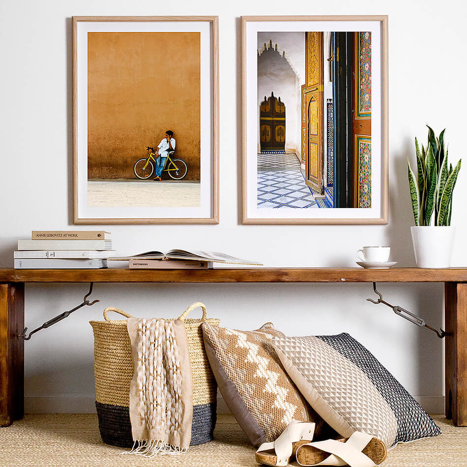 Moroccan Decor / Photo Print / Moroccan Wall Art / Rustic Framed Print / Morocco