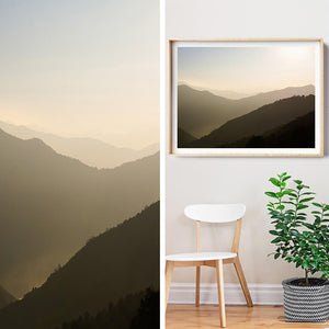 Nepal Travel Photography / Framed Photographic Print, Pokhara, Nepal