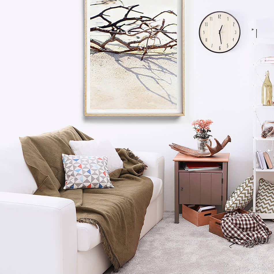 Coastal Home Interior / Beach Print / Framed Photographic Print