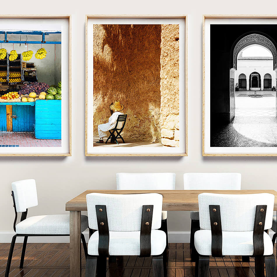 Photo Prints / Moroccan Interior / Rustic Beach Prints / Coastal Art