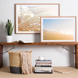 Beach Art / Photographic Beach Print / Framed Wall Art