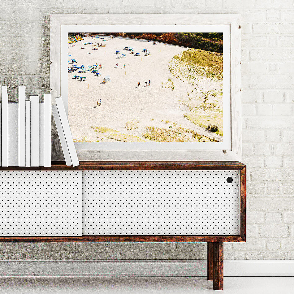 framed prints brisbane / beach photography print / framed artwork