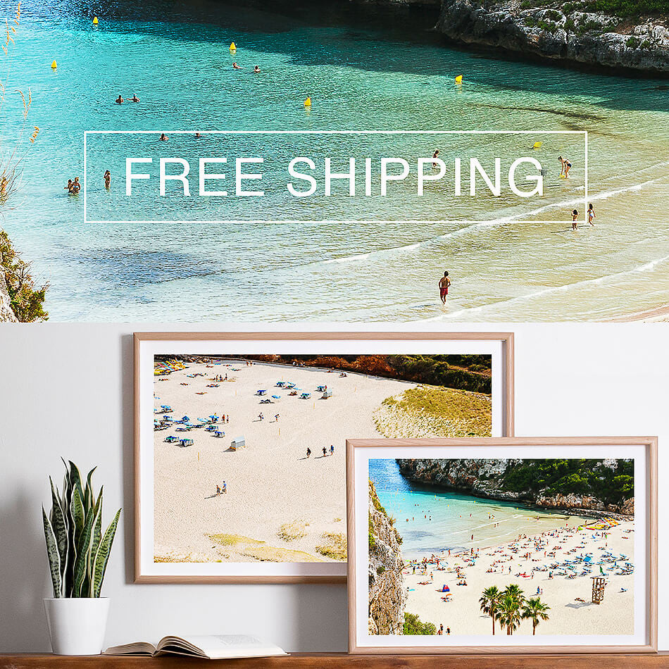 Free shipping australia wide / photographic art prints / beach artwork