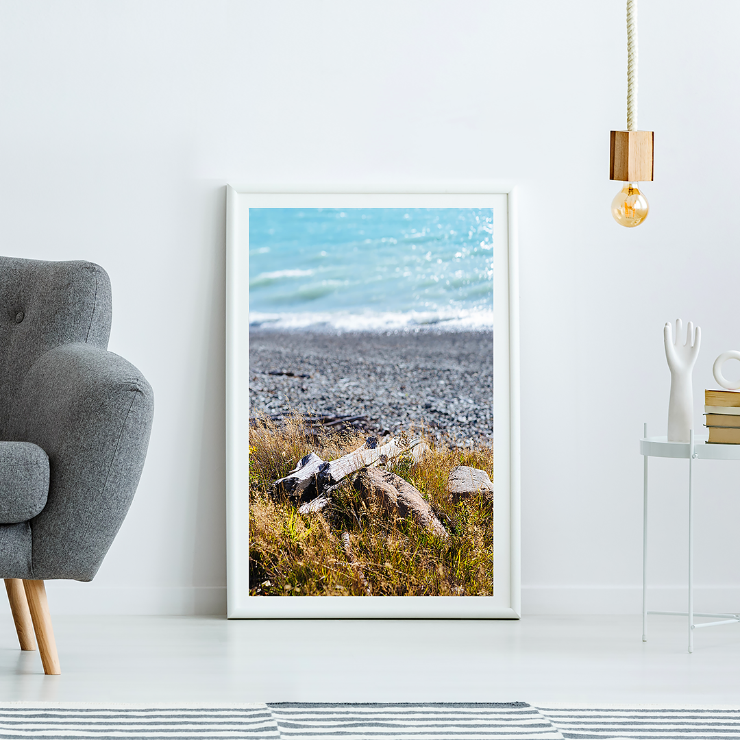 Lake Tekapo Print / New Zealand Print / Coastal Print / Beach Print