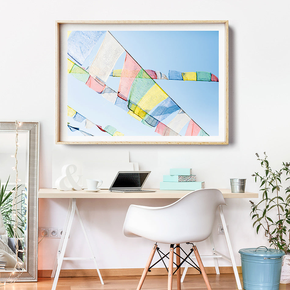 Nepal Travel Photography / Prayer Flags Print