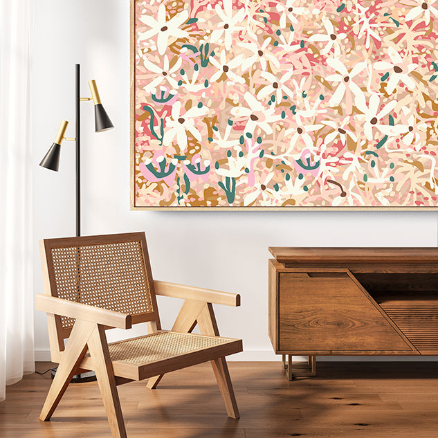 colourful canvas print abstract brisbane artist