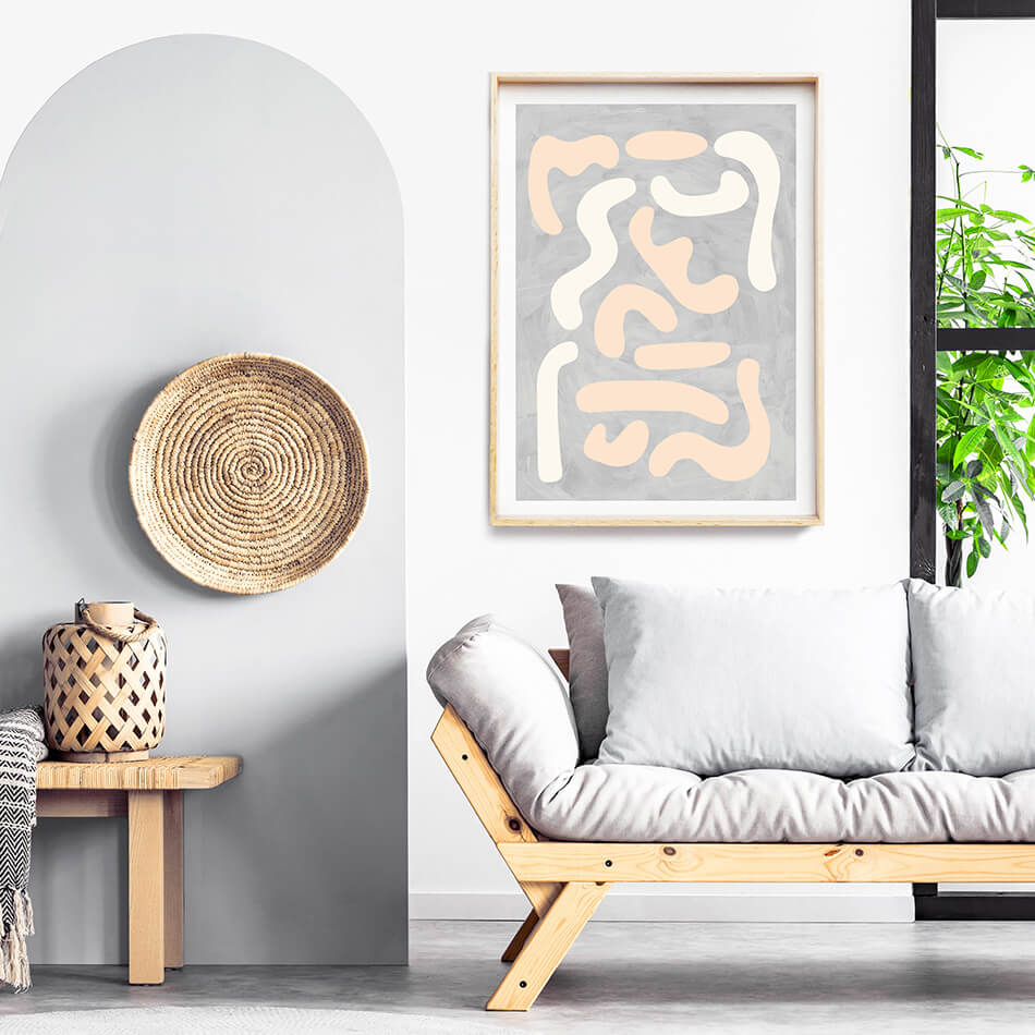 Road Less Travelled / Abstract Print