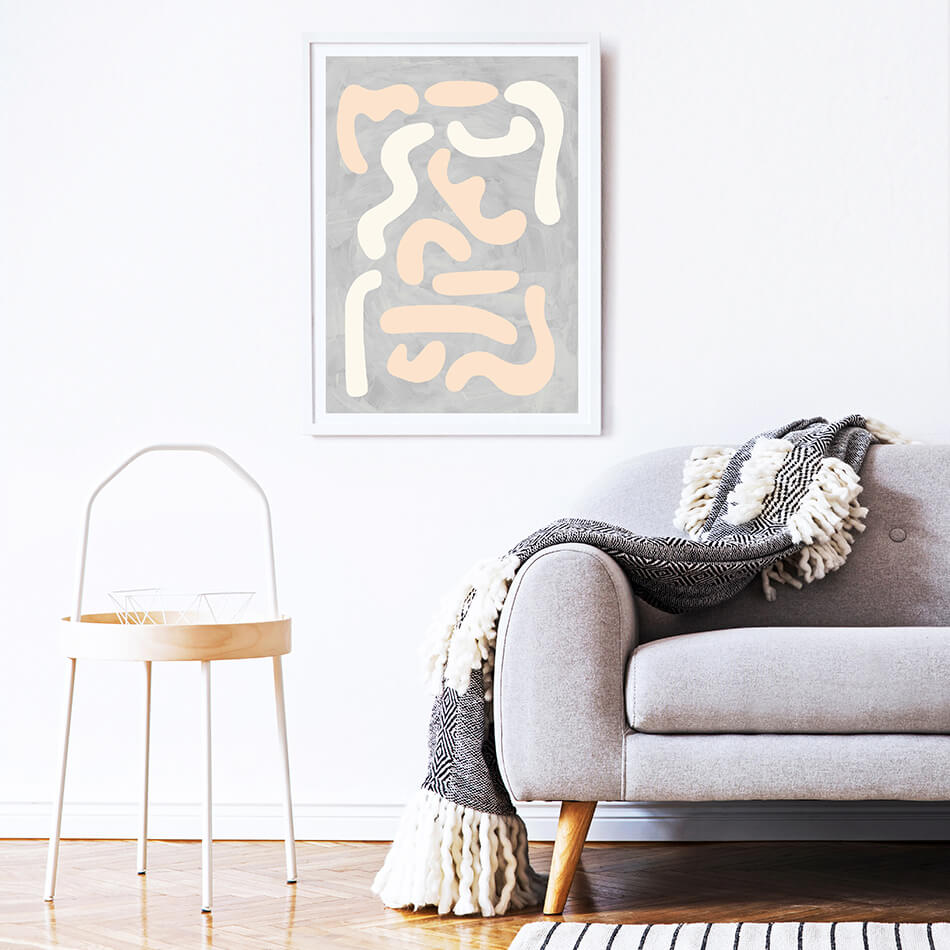 Road Less Travelled / Abstract Print