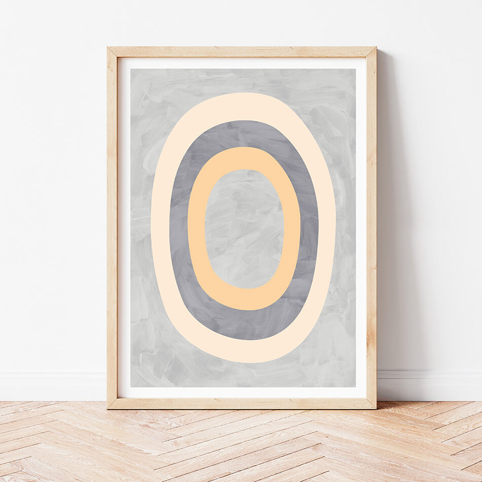 Om Circle / Abstract Print