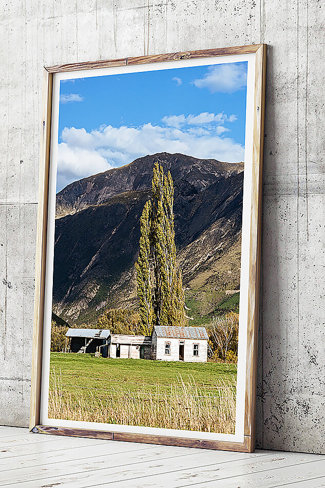 new zealand countryside new zealand nature print natural new zealand travel photography new zealand mountains and house