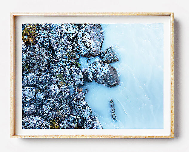 water print beach print beach print for coastal home blue water photography print new zealand travel photography