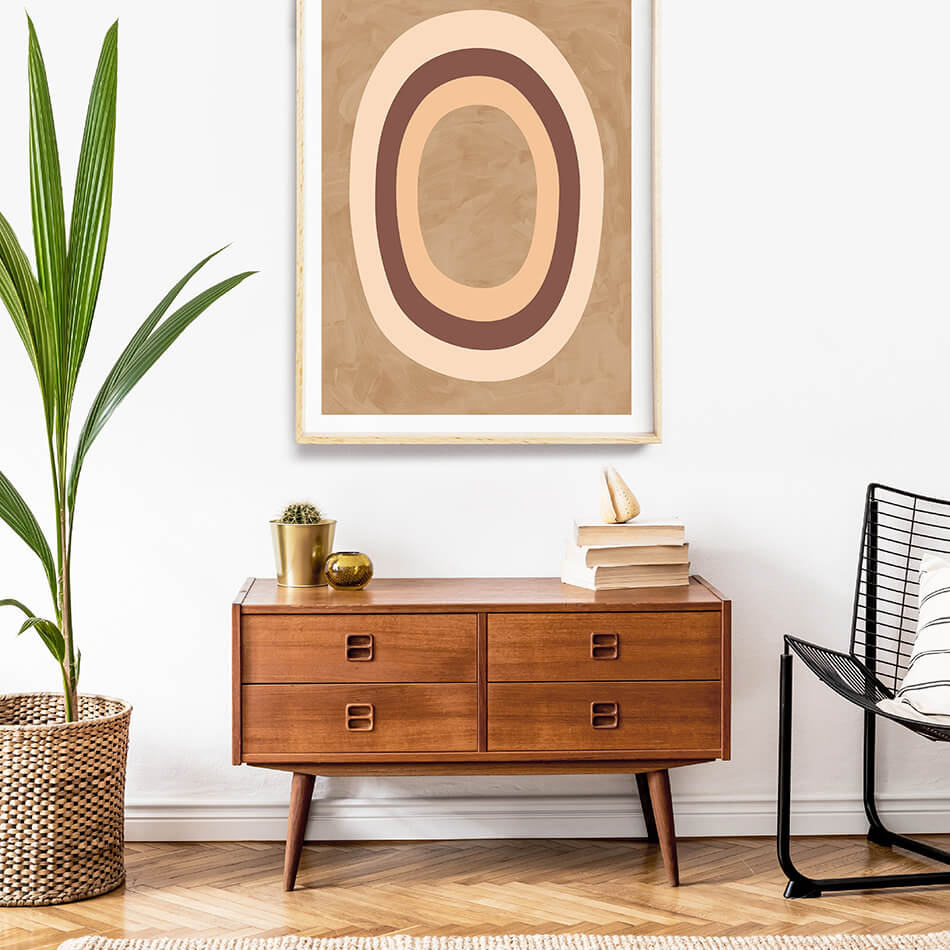 Om Circle II / Abstract Print