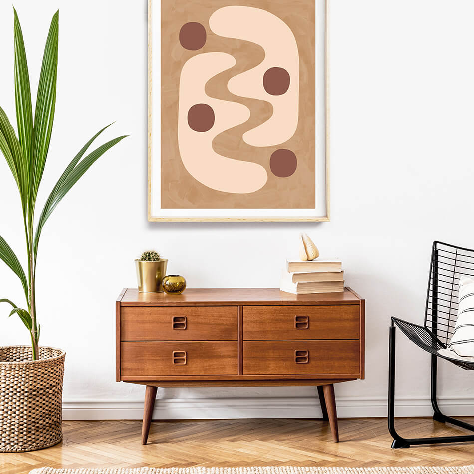 The Dance II / Abstract Print