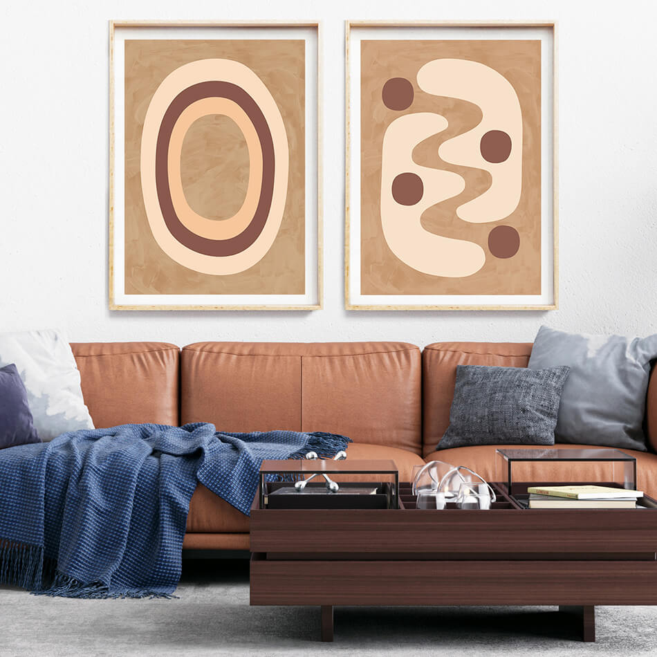 The Dance II / Abstract Print