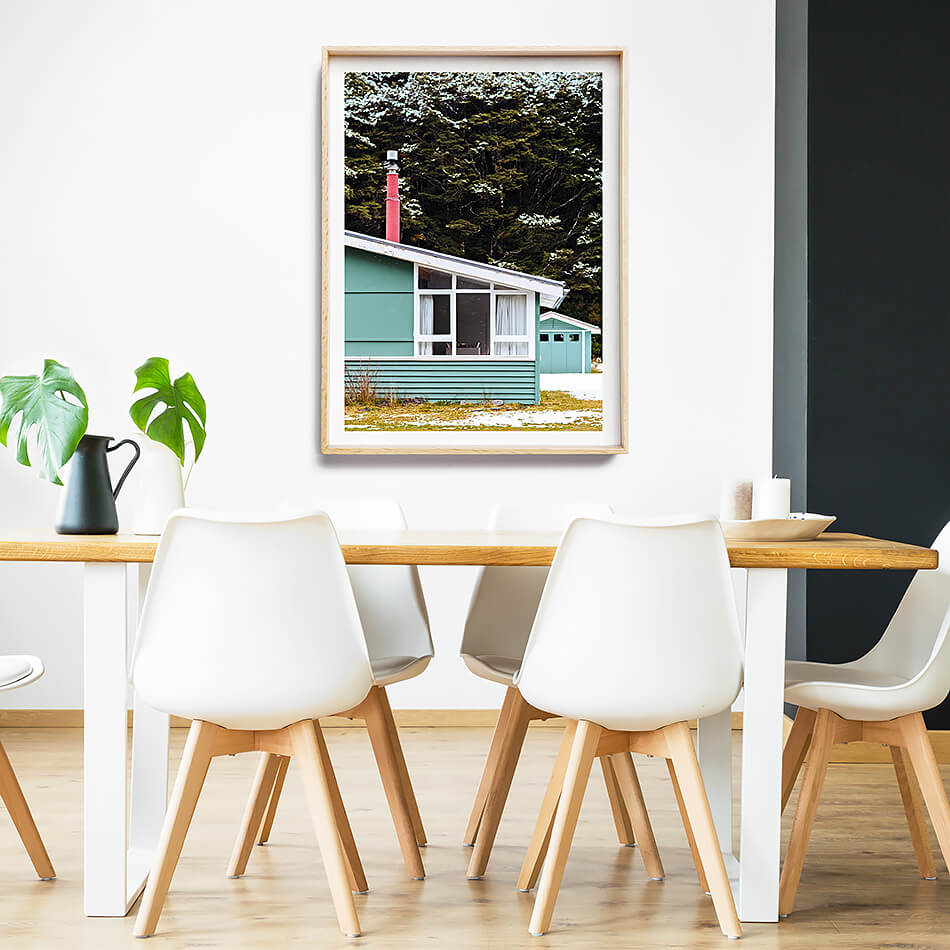 scandi styled print Scandinavian interior styling wall wall print new zealand travel photography photo print of scandi house