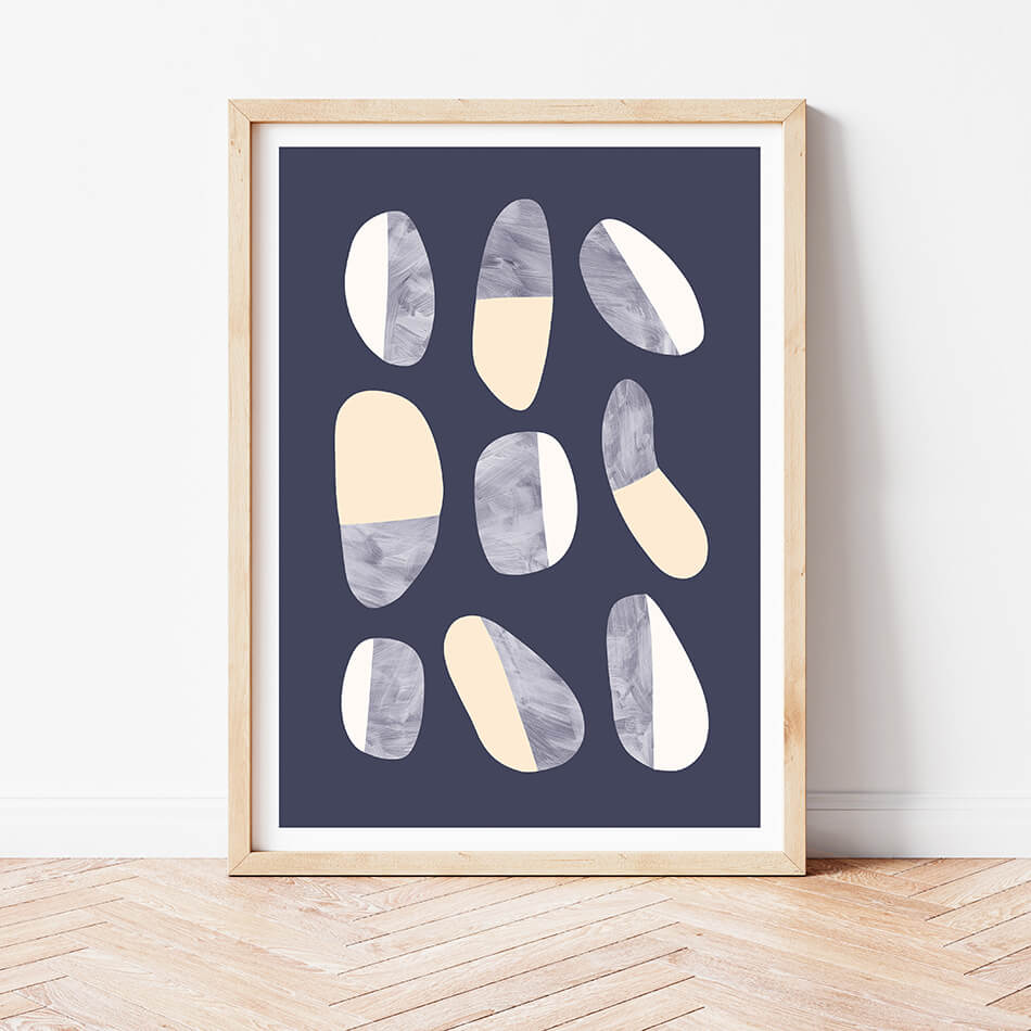 In the Beginning / Abstract Print