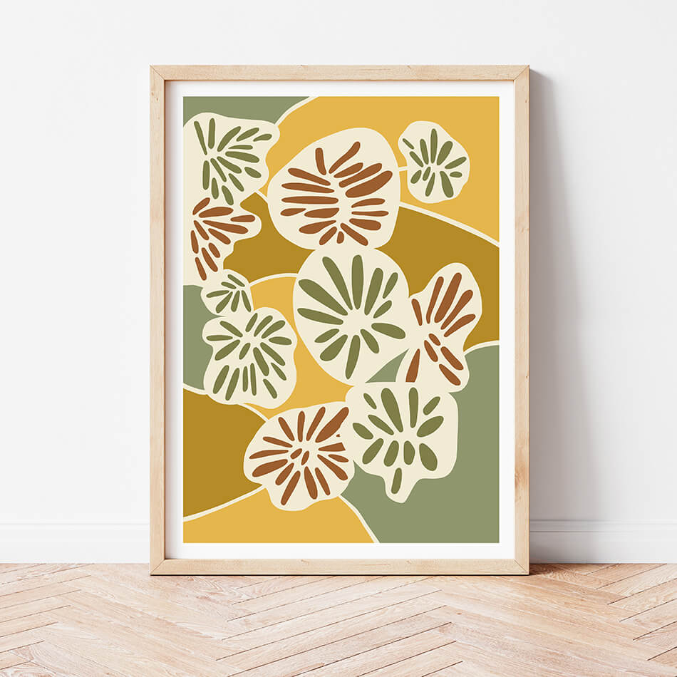 gallery wall artwork botanicals print brisbane artist