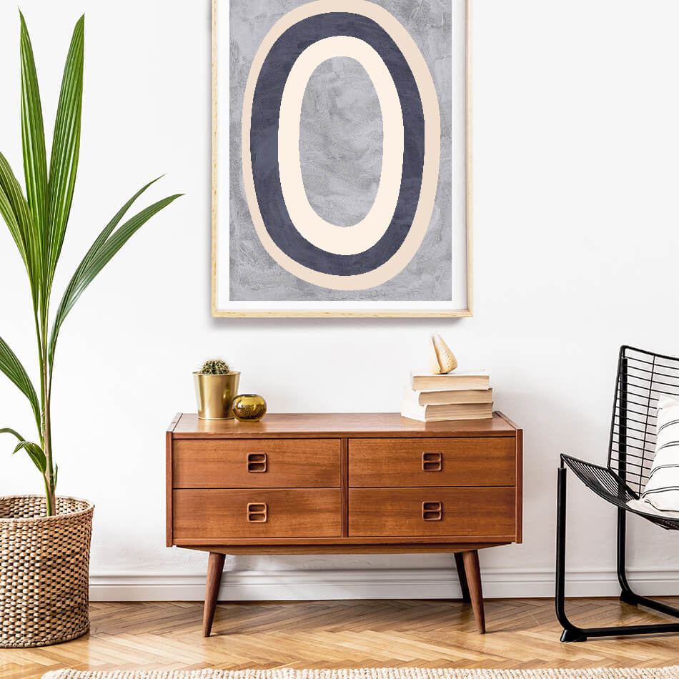 Om Circle III / Abstract Print