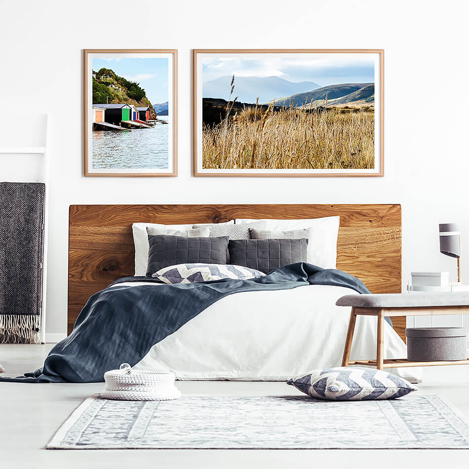 Duvauchelle boat shed new zealand south island colourful boat shed near queenstown