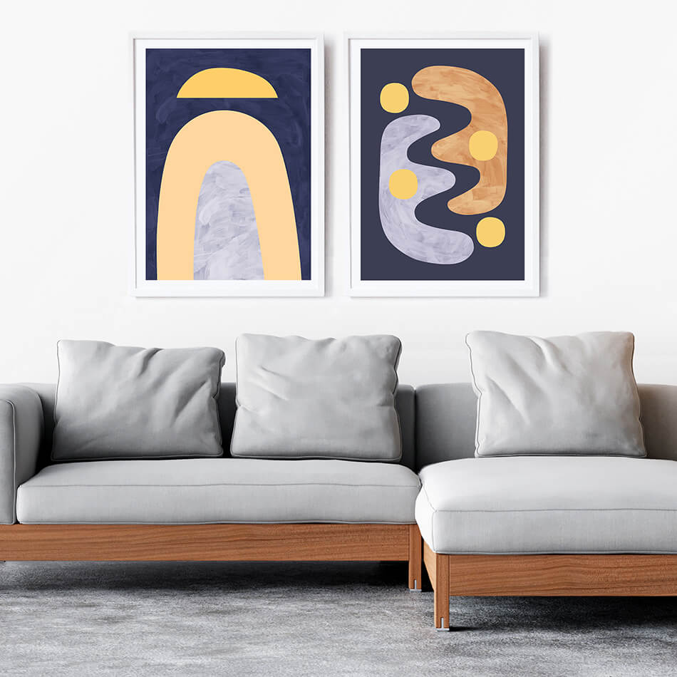 The Dance III / Abstract Print