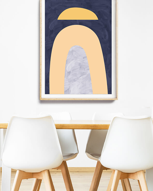 After the Rain / Abstract Print