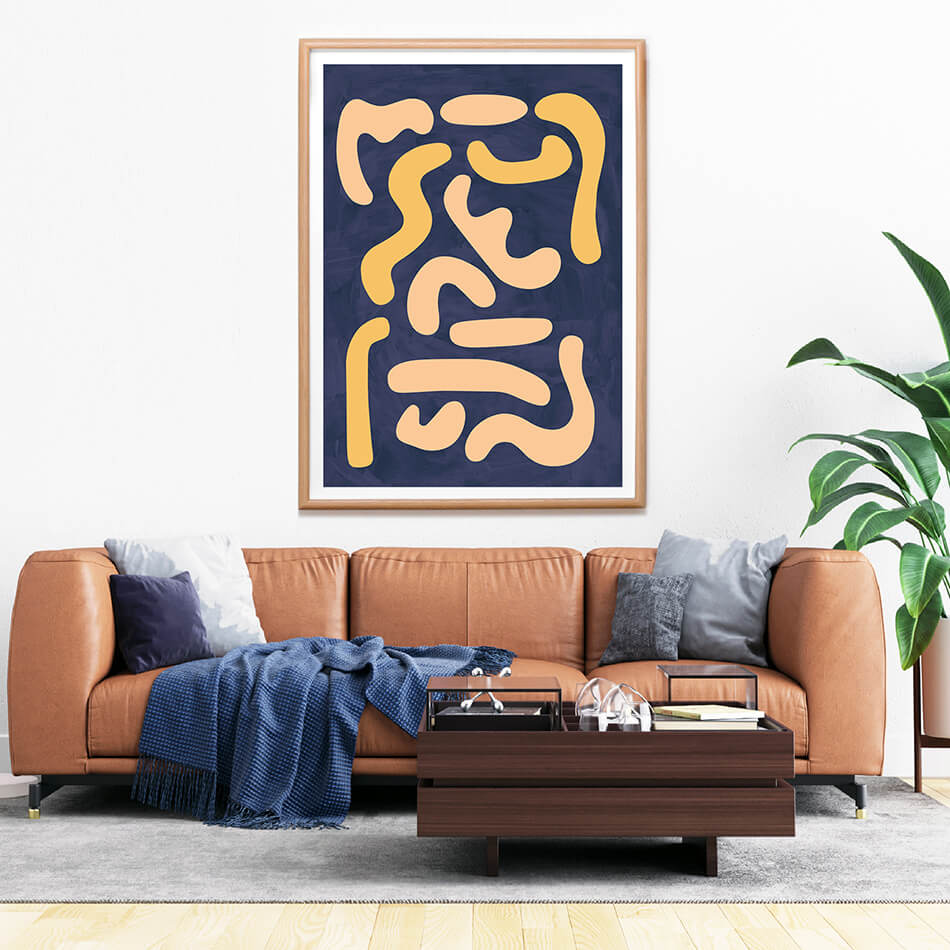 Road Less Travelled IV / Abstract Print