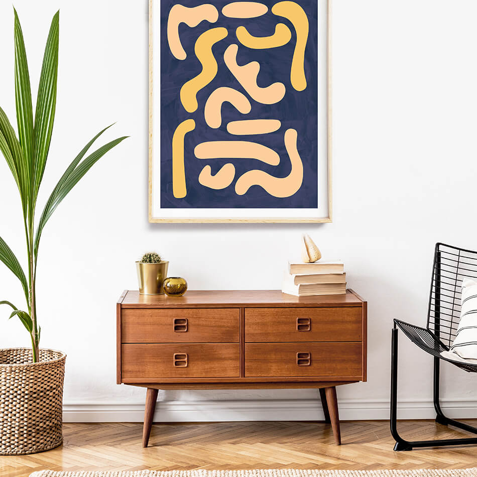 Road Less Travelled IV / Abstract Print