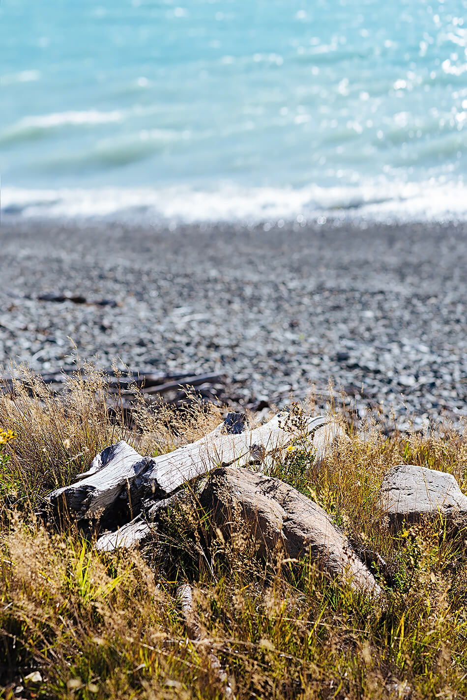 beach print coastal print new zealand lake tekapo