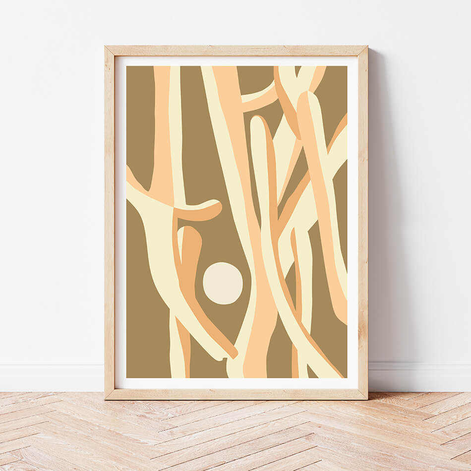 gallery wall artwork botanicals print brisbane artist