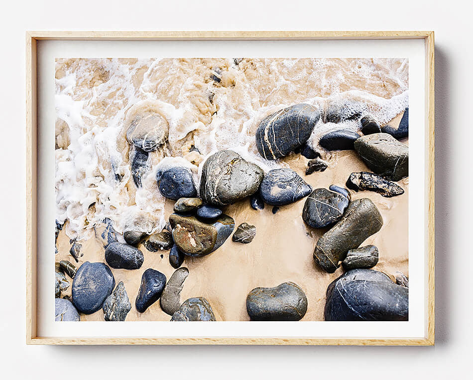 byron bay photography beach print framed print beach art print beach photography organic interior coastal art print for home interior wall art brisbane beach rocks
