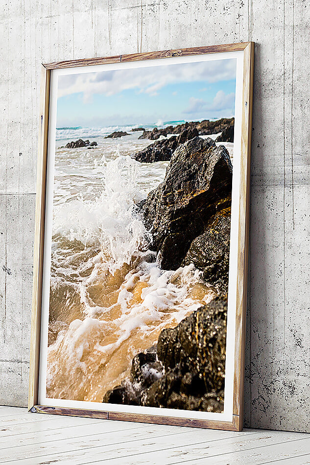 beach photography print of byron bay beach print byron bay beach artwork coastal art print coastal interior beach artwork water and ocean artwork framed prints