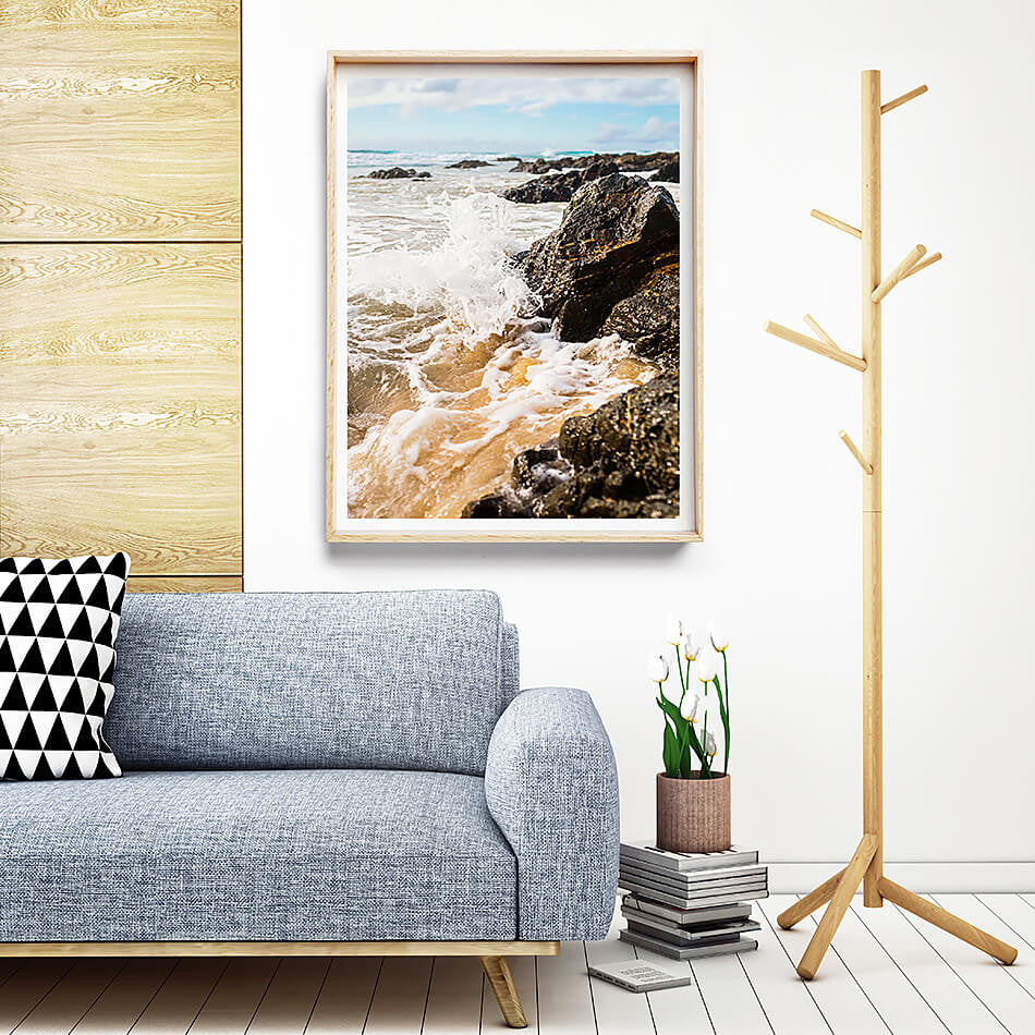 coastal interior beach art beach print byron bay photography