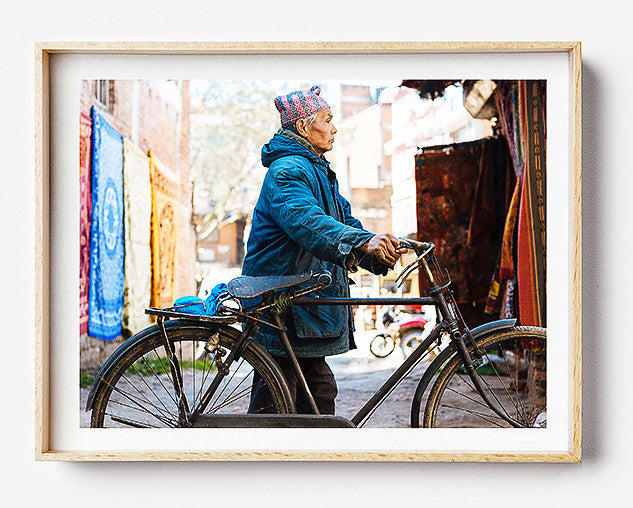 market street of Thamel Nepal photography limited edition fine art photography print was created in Thamel Kathmandu Nepal artwork to purchase online for the home interior design documentary travel photographer photographic print photographic print shop brisbane framed art prints brisbane photographic prints for the home art for walls brisbane