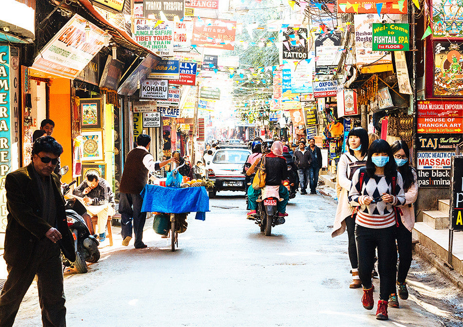 photographic artwork fine art print of Thamel Nepal photography print at Thamel Kathmandu Nepal street photography interior design limited edition print creative wedding photographer